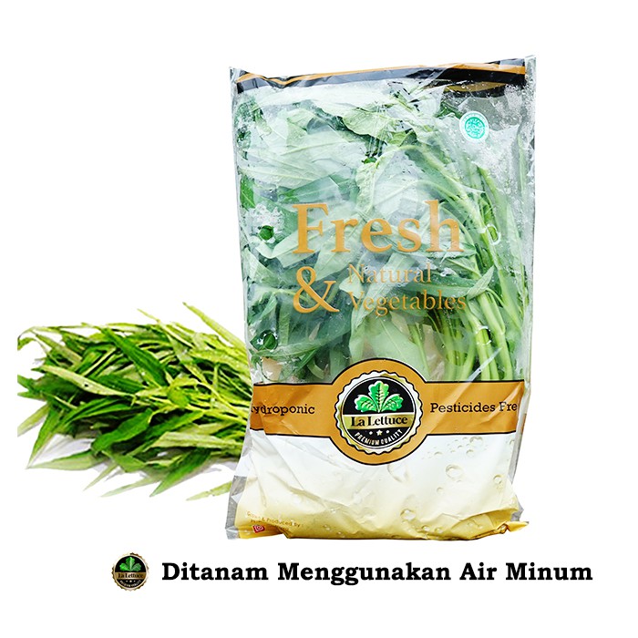 

Sayur Hidroponik Kangkung 250grm/ sayuran sehat siap olah