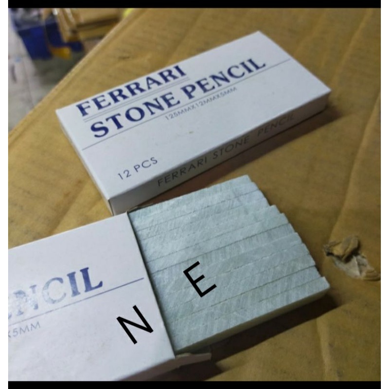 

KAPUR BESI FERRARI STONE PENCIL 125×12×5mm
