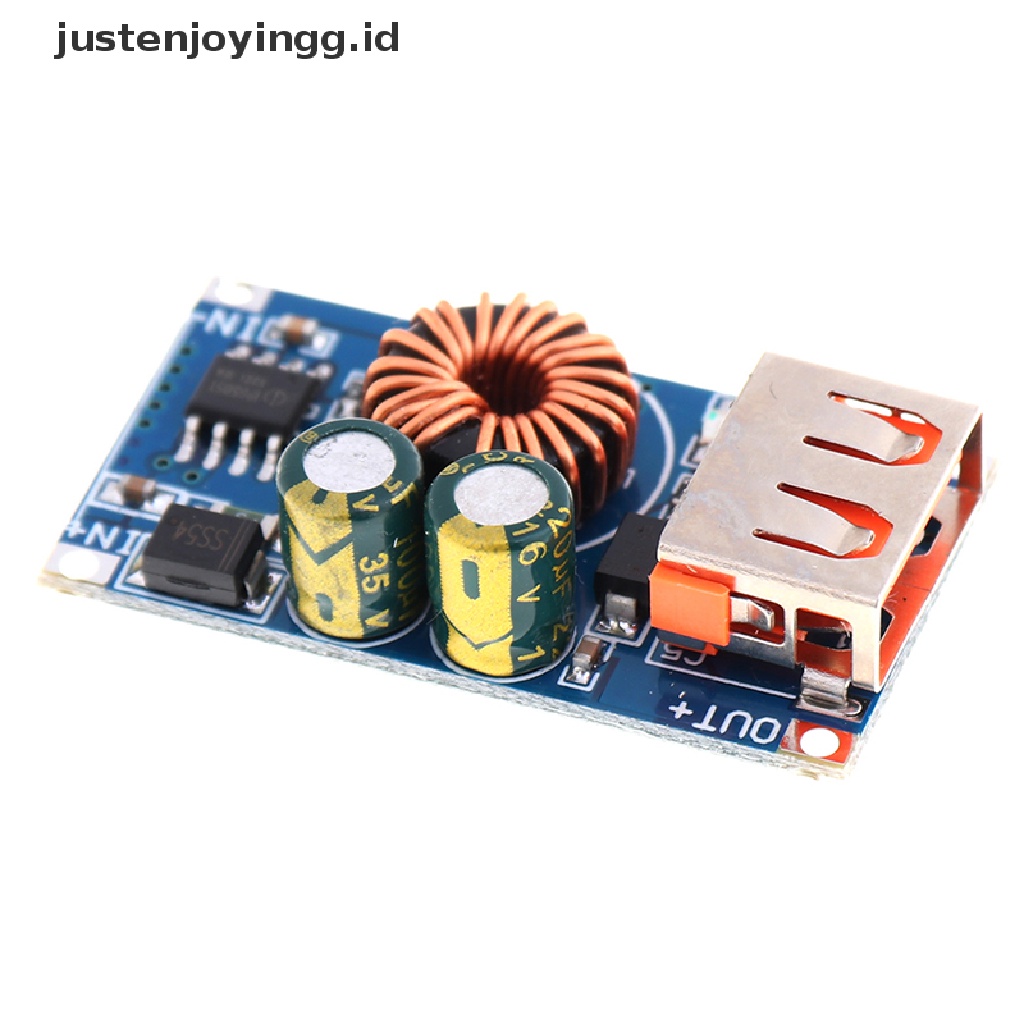 // justenjoyingg.id // USB DC Step Down Module 12V 24V To QC3.0 Phone Fast Charge for Huawei Samsung ~