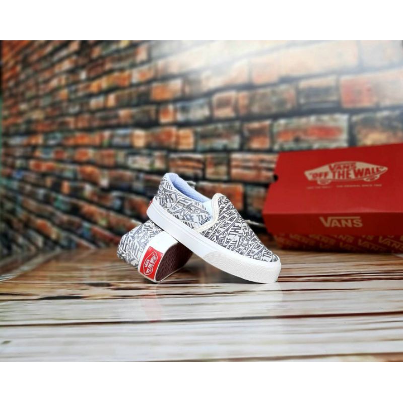 SEPATU ANAK SLIP ON VANS PREMIUM HIGH QUALITY SEPATU ANAK LAKI LAKI SLIP ON KADO