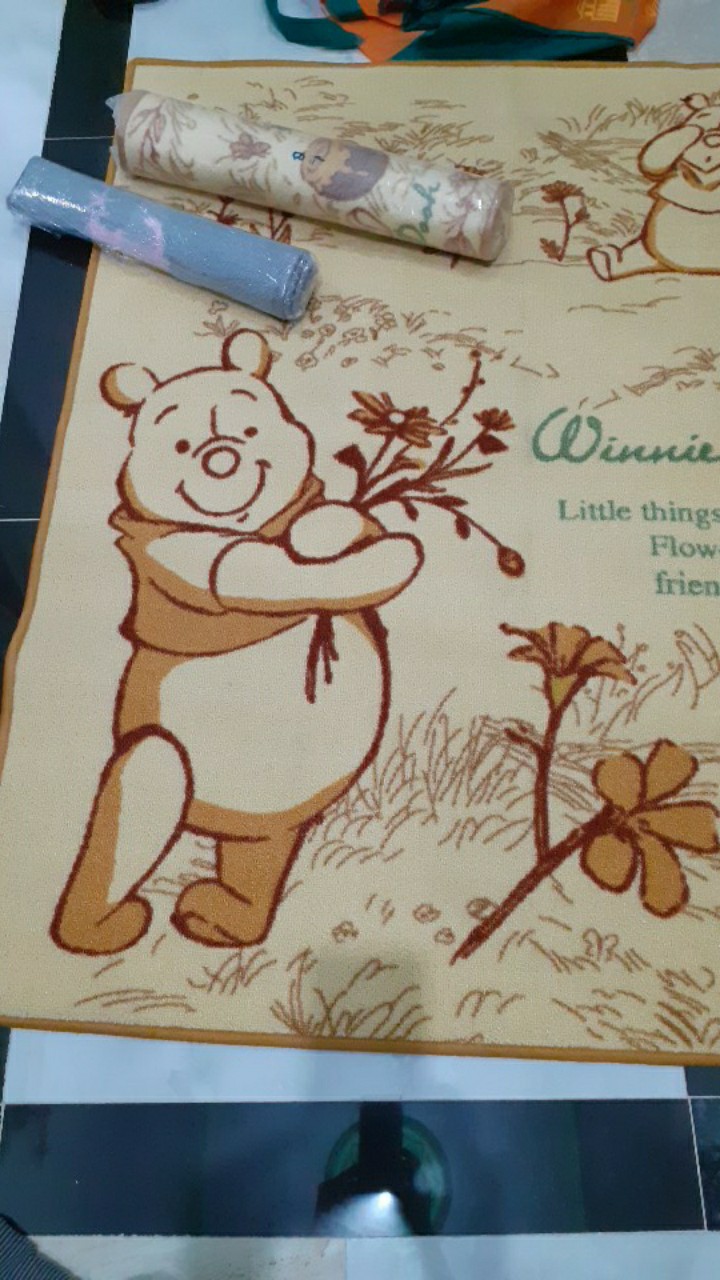 Size 50x120, Keset Panjang/runner Karakter With Antislip