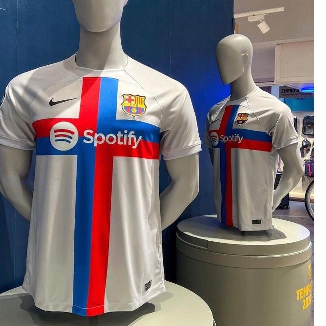 NEW 22/23 Jersey Barca Barcelona 3rd Third 2022/2023 third NEW 22/23 grade ori official SMLXL 2XL