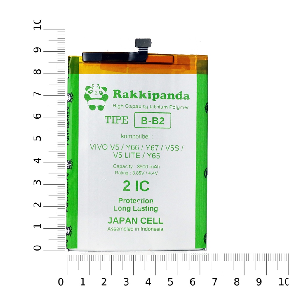 R/K- RakkiPanda - B-B2 BB2 Vivo V5 / Y66 / Y67 / V5S / V5 Lite / Y65 Batre Batrai Baterai