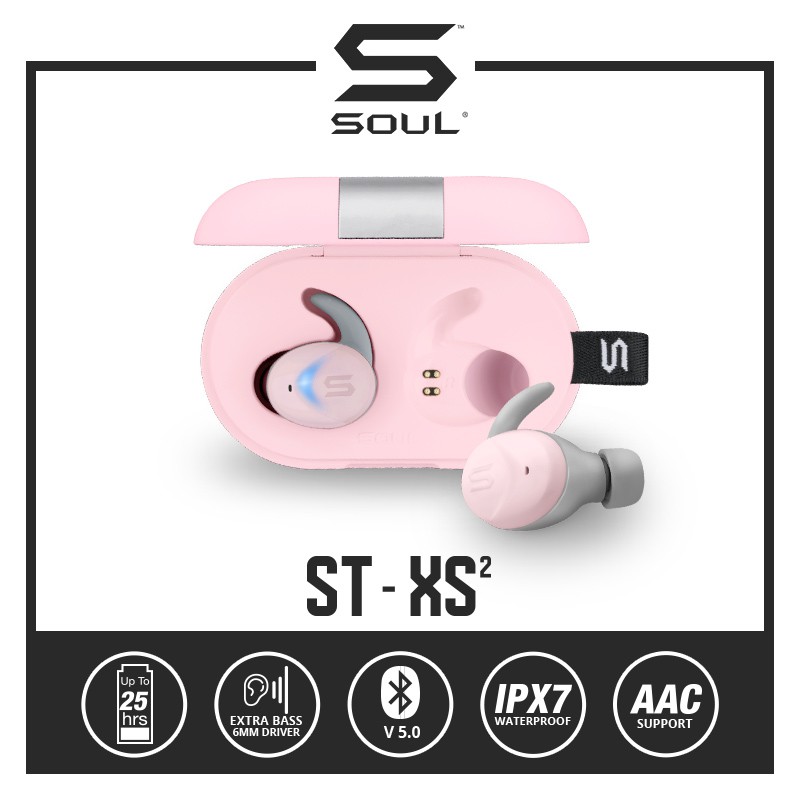 Soul St Xs2 Premium Bass Earphone Tws Bluetooth Waterproof Shopee Indonesia
