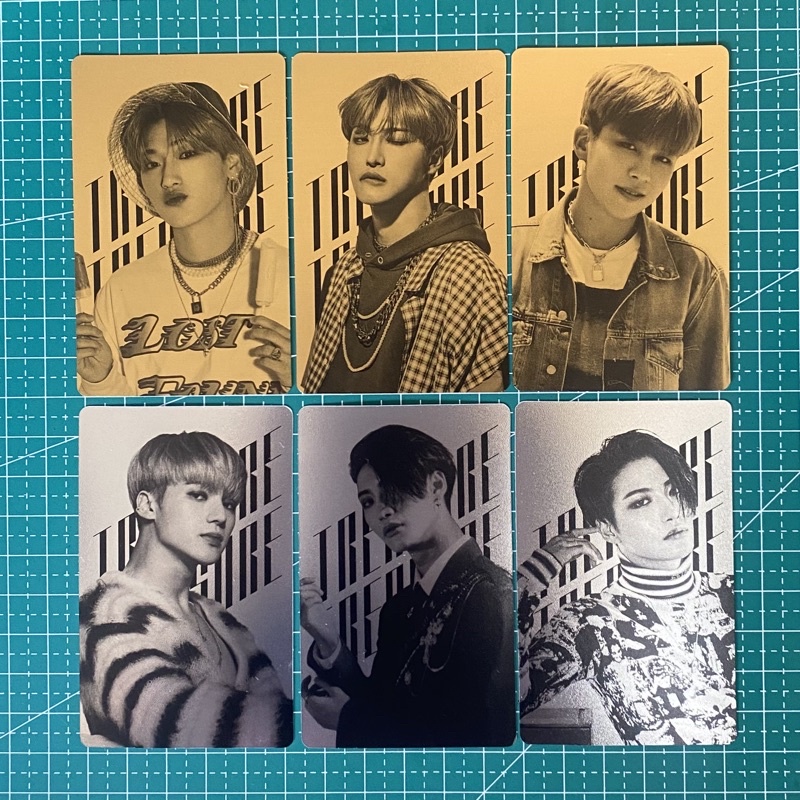 ATEEZ - Album [ Treasure : Hidden Map ] Photocard | Seonghwa San Wooyoung Jongho