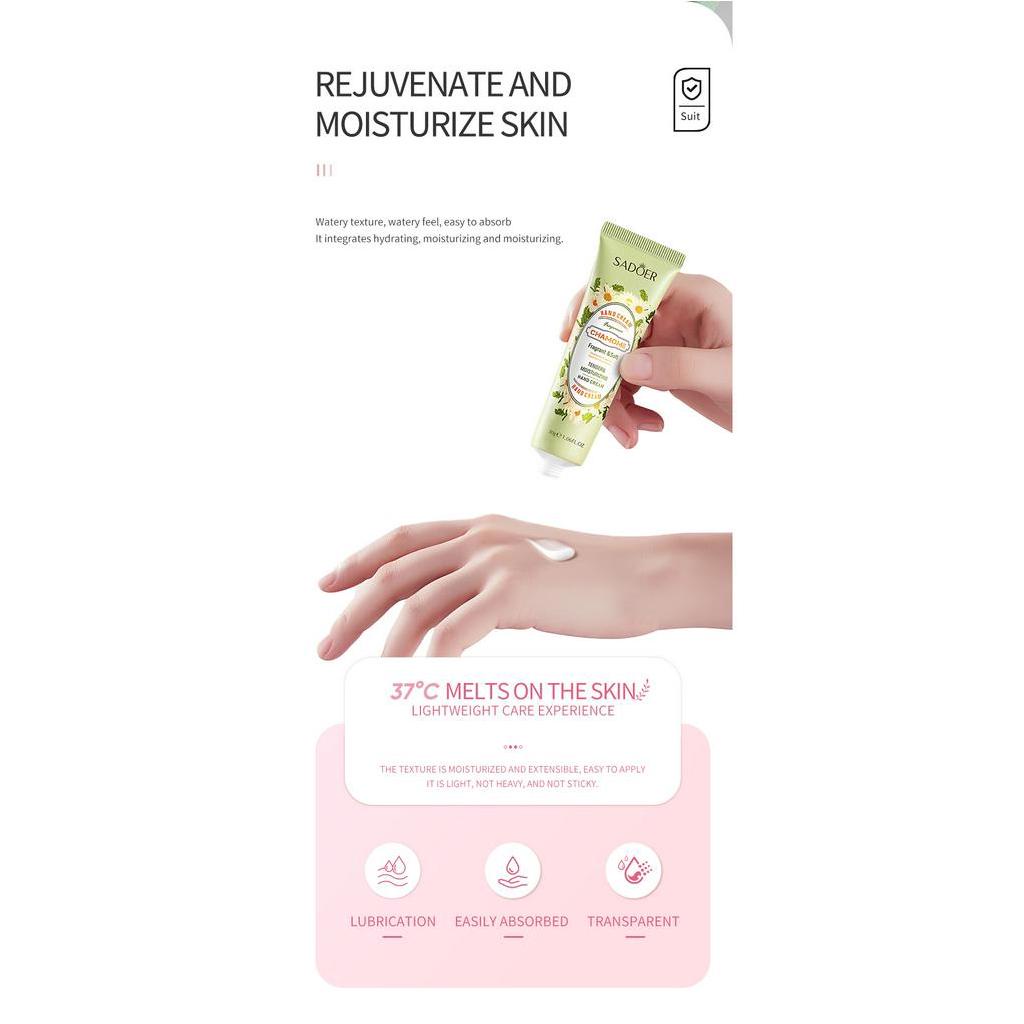 Beauty Jaya - SADOER Hand Cream Fruit Lation Moisturizing Krim Tangan Kering