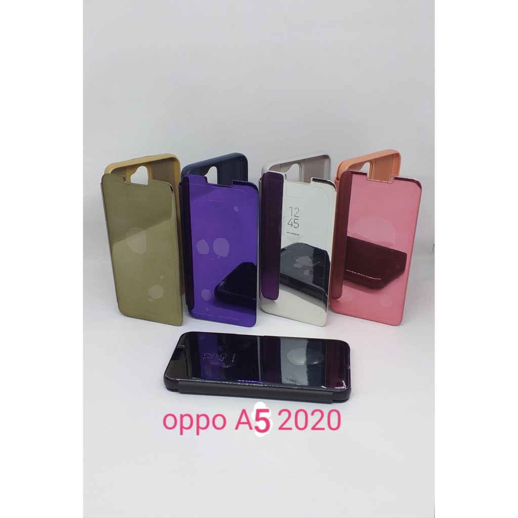 Flip Mirror Cover Clear View Type Oppo A5 2020