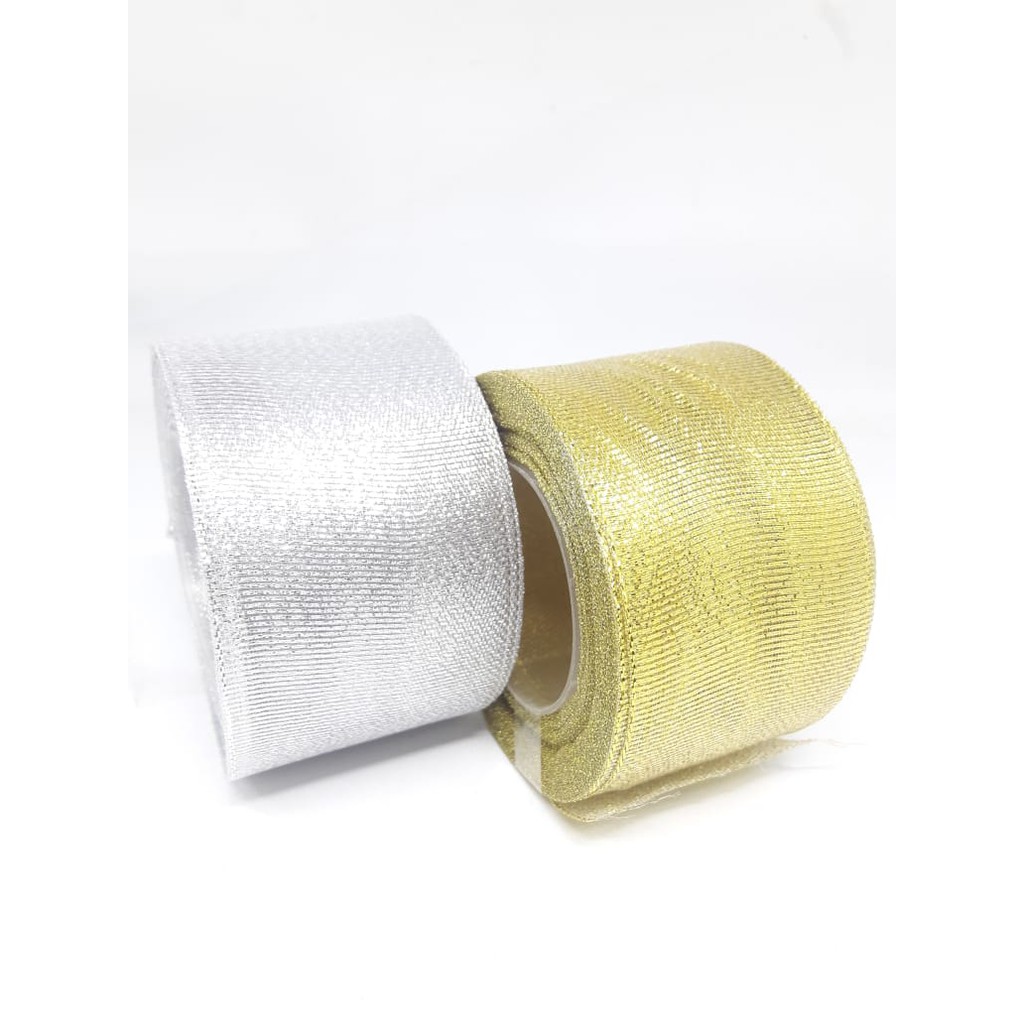 

Pita Metalik 5 cm 1 Roll