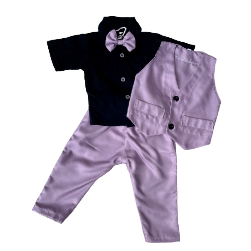 

Piscoklegit_ Setelan Anak Taro Vest 1 2 3 4 5 6 7 8 9 10 Tahun Bulan Baju Pesta Ulang Kondangan Ungu