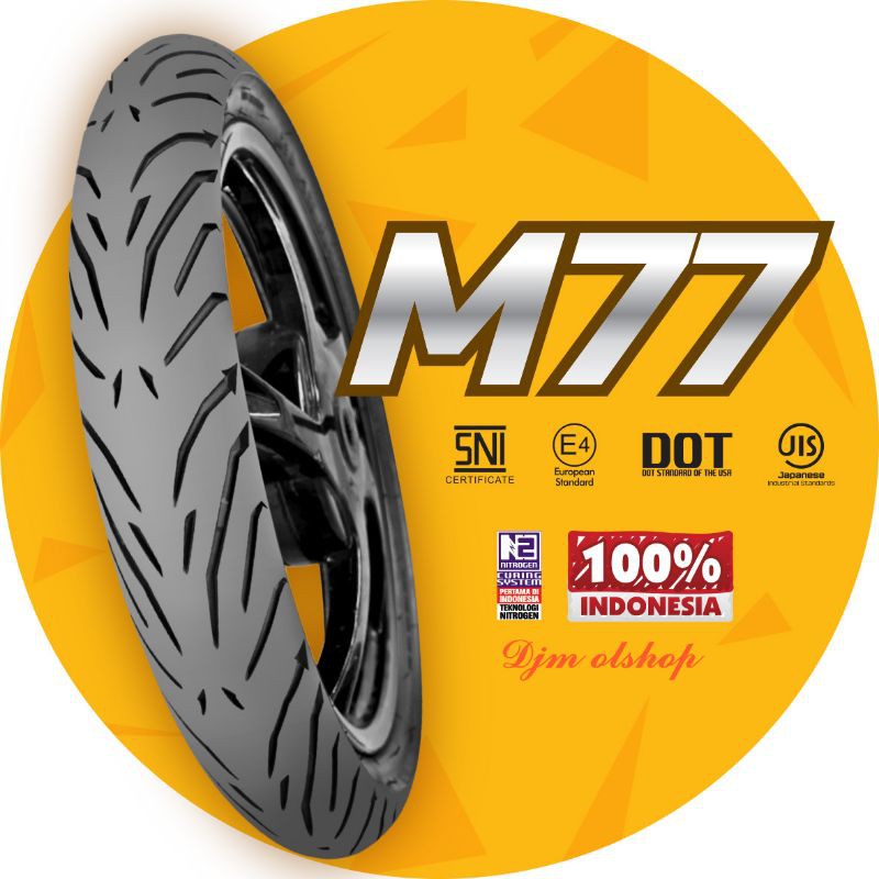 Ban Luar MIZZLE 100/80-14 M77 Tubeless