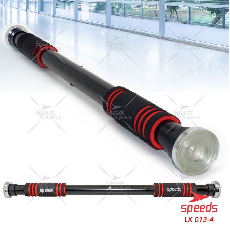 ORIGINAL MERK SPEEDS Pull Up Bar SPEEDS / Chin Up / Iron Gym Alat Fitnes dirumah doorway