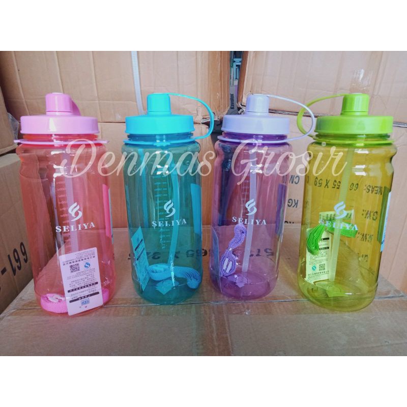 (MURAH  )BOTOL MINUM SELIYA 2 LITER / BOTOL ENJOY LIFE SPORT/BOTOL VIRAL JUMBO