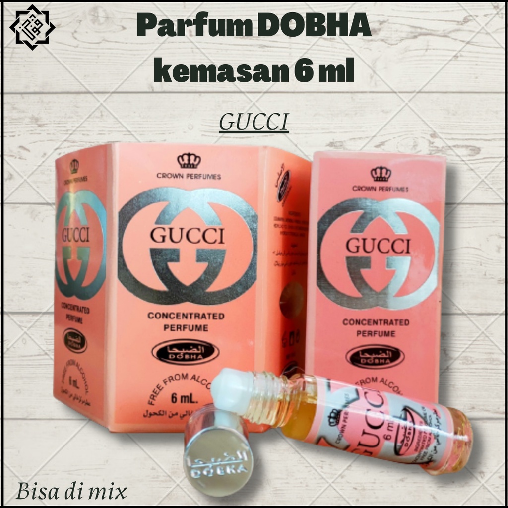 Parfum Dobha 6 Ml 1 Bok Isi 6 Pcs Bisa Di Mix Minya Wangi Dobha