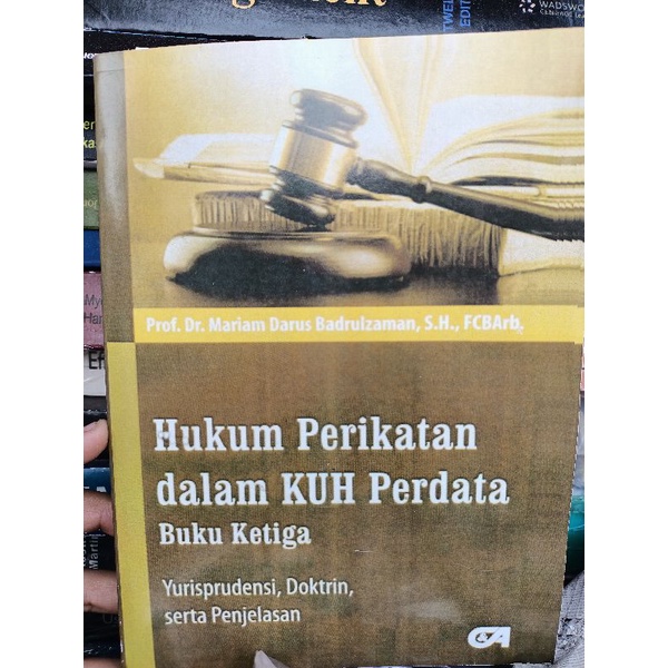 

hukum perikatan dalam KUHP perdata