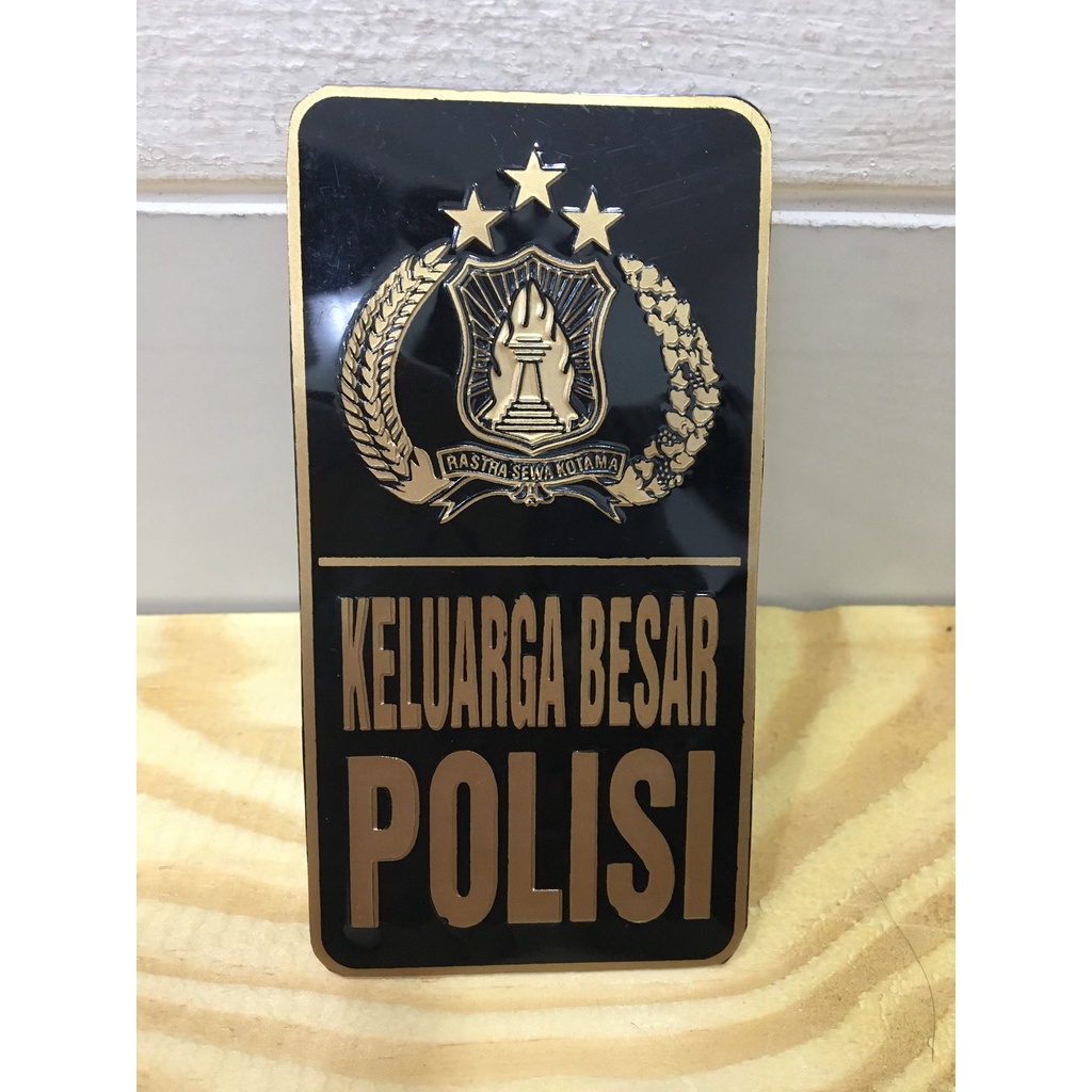 Sticker Plat Polis* - Stiker Police - Sticker Polr*- Stiker Plat Mobil Polis*