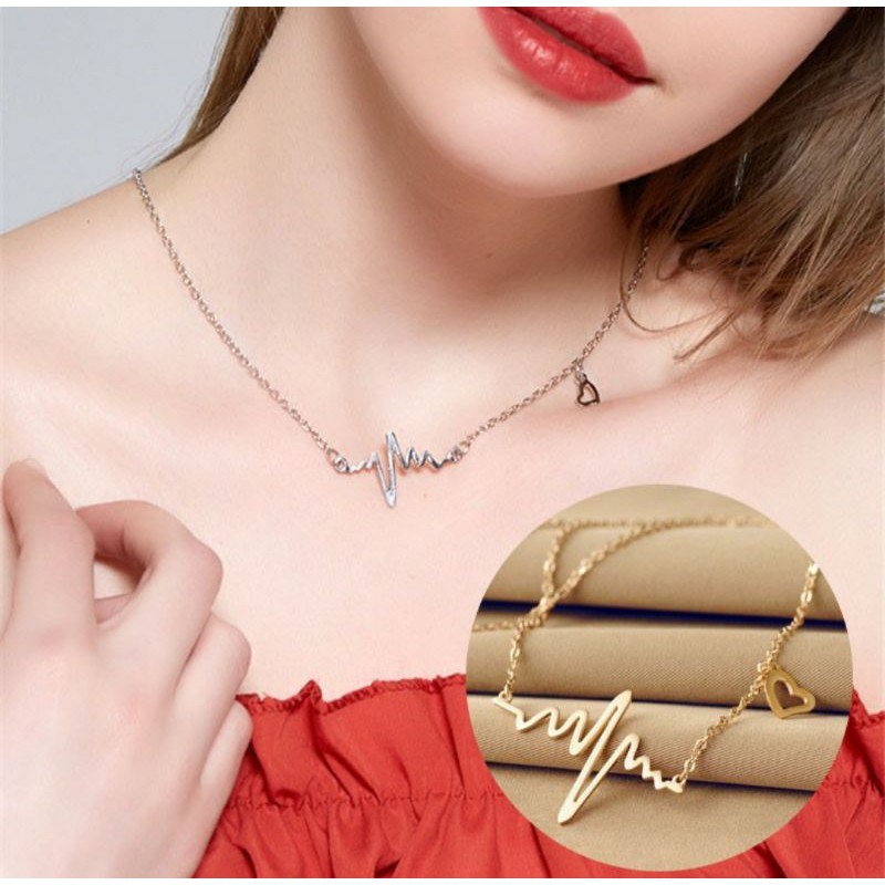 kalung detak jantung // heartbeat necklace