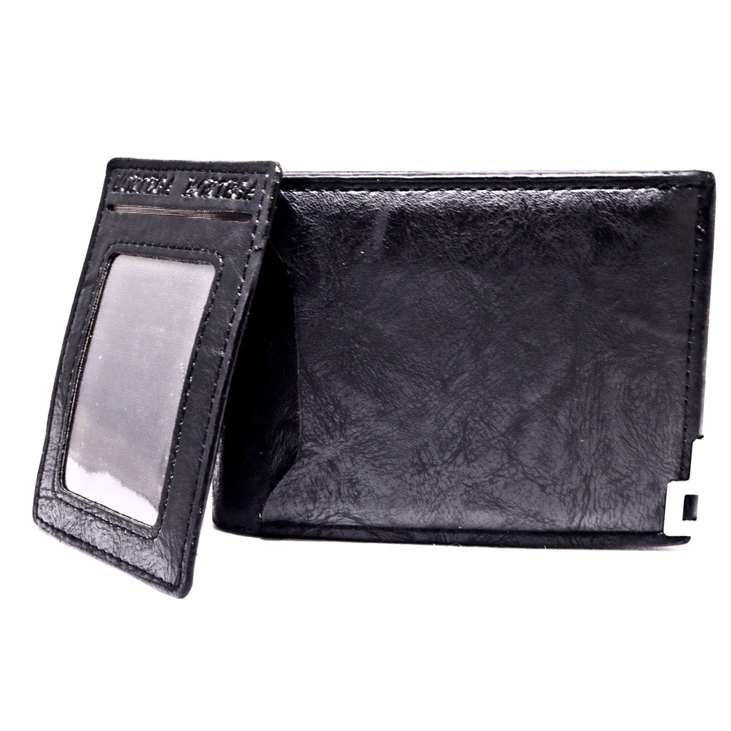 DOMPET MORTEGA LIPAT KULIT / DOMPET FASHION PRIA KULIT / DOMPET LEATHER M-6301