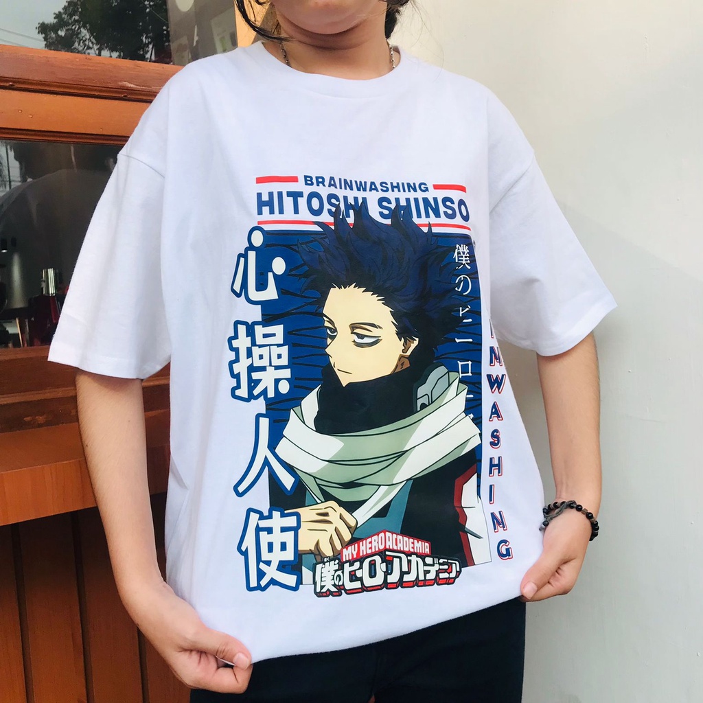 Tshirt Shinsou Hitoshi Boku no Hero Academia Anime My Hero Academia Unisex