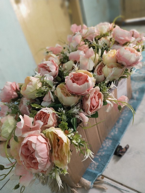 Bunga Peoni Rustic Mini /  Small Rustic Peony Bunch (b20004)