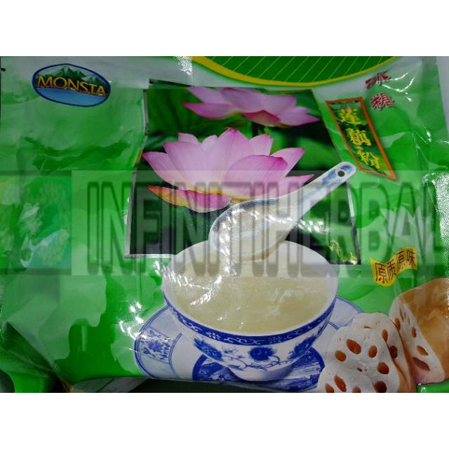 

Tepung Bubuk Pati Akar Teratai Instan/ Lotus Starch Instant Monsta