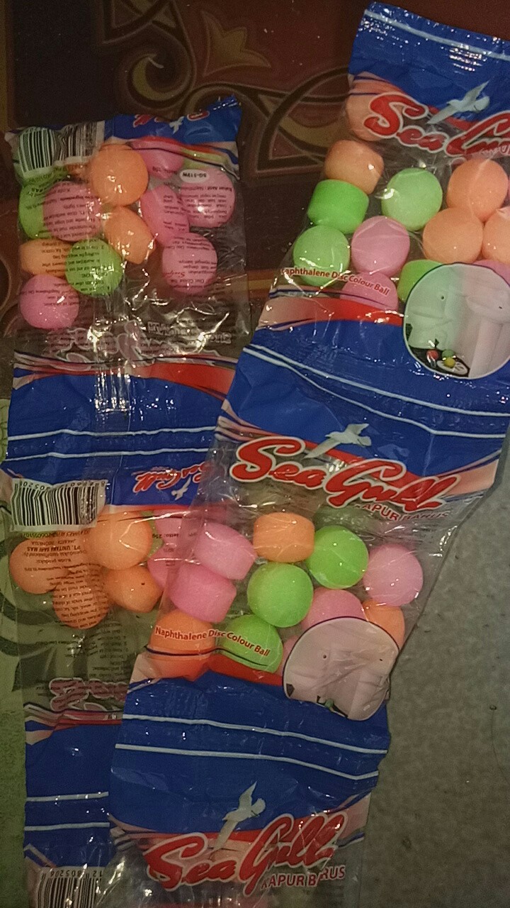 Sea Gull Pakaian . Seagull 25gr X 6 Bungkus . Kapur Barus Kamper Pengharum Lemari Dan Kamar Mandi