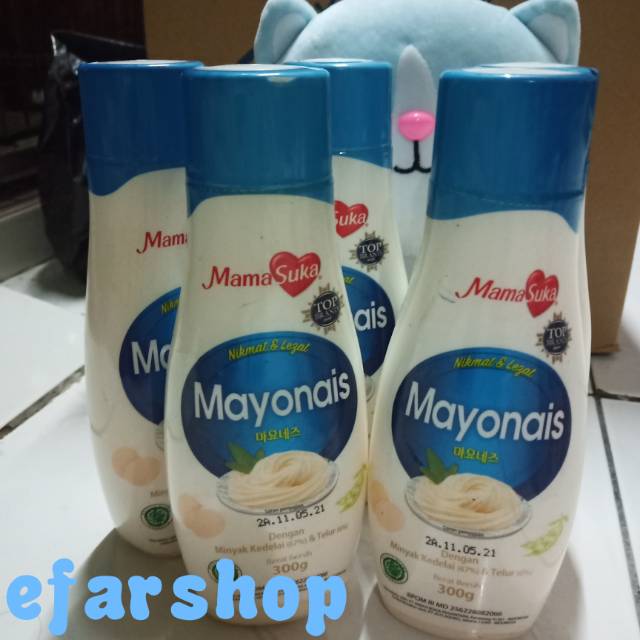 

MAYONAIS MAMA SUKA BOTOL 300 GRAM UNTUK RISOL, TAKOYAKI, SALAD BUAH, FRIED SEAFOOD