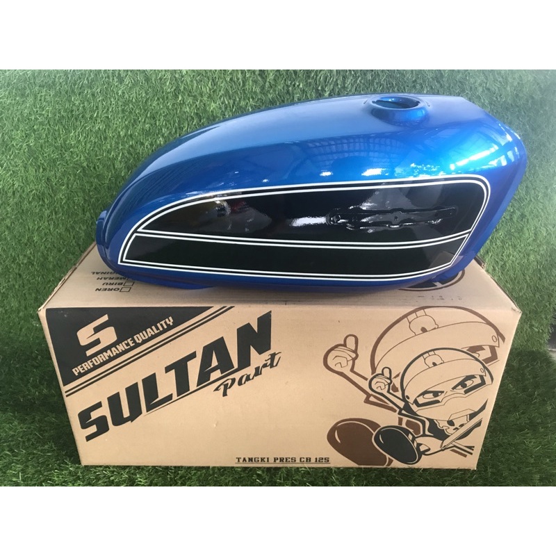 TANGKI TENGKI CB 125 GELATIK PRESS SULTAN PART  BIRU