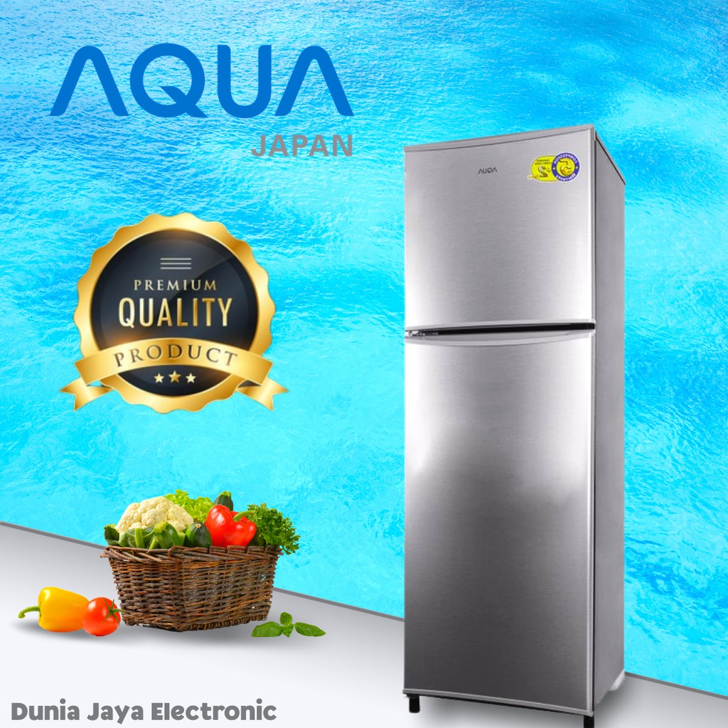 Kulkas AQUA 2 Pintu AQR D 240 (Free Ongkir) Khusus Medan