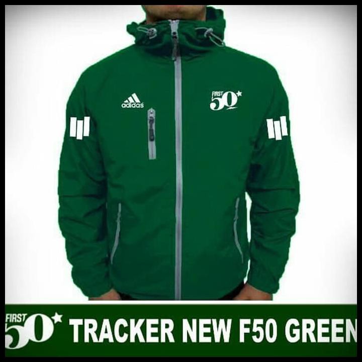 JAKET GUNUNG TRACKER ADIDAS MAROON - MAROON