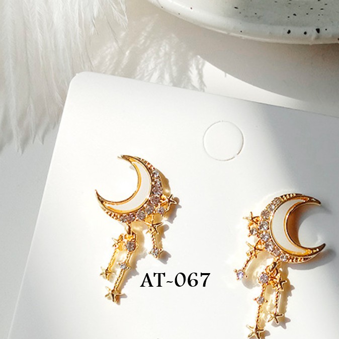 [ORGM] Anting anting fashion korea motif batu manik AT063-070