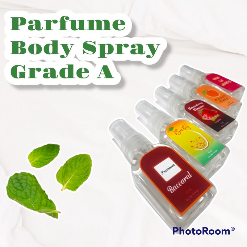 Parfum Saku Badan Spray Grade A Thailand 35 ml Grosir