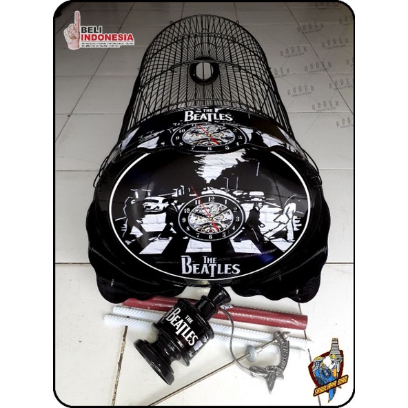 SANGKAR BURUNG LOVEBIRD FULLSET MURAH TEBOK PLASTIK BER MOTIF PILIH SUKA SUKA | KANDANG LOVE BIRD KE