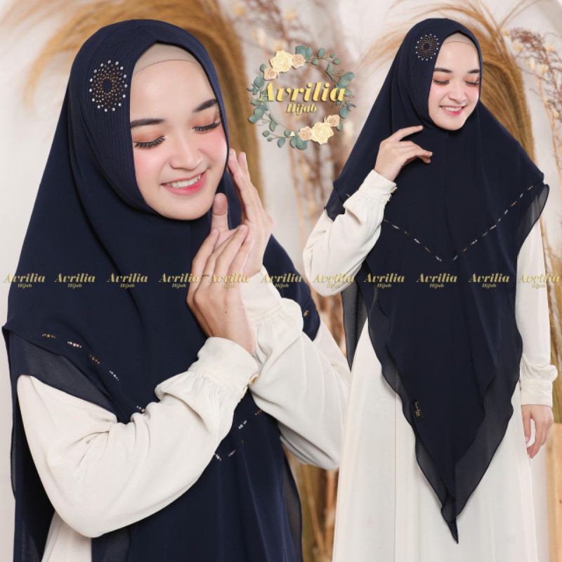 Terbaru...!!! Khimar kadhijah ori by avrilia