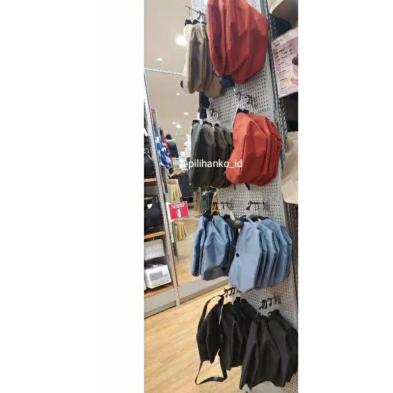 Tas UNIQLO Original Tas Bahu Nylon KOSONG - [SALE]