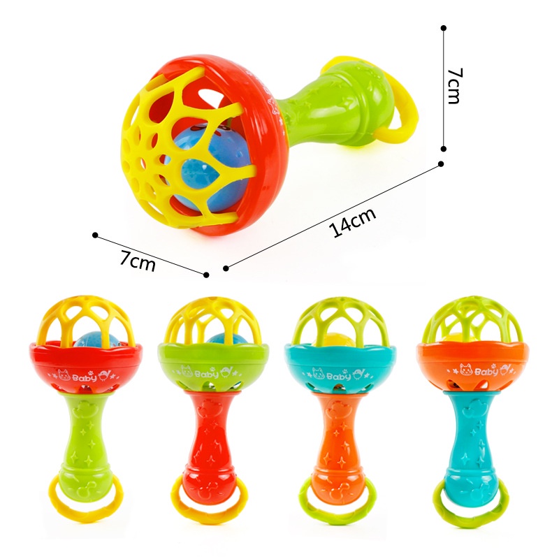 [BIG SALE] Mainan Kerincingan Bayi / teether rattle stick/mainan gigitan bayi BPA FREE