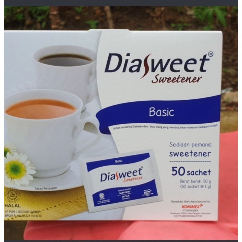 Sweetener Diasweet isi 50 sachet
