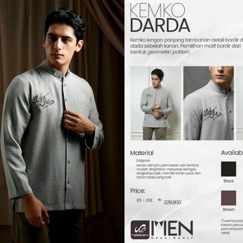 Kemko Darda - Koko Rabbani - Kemko Rabbani Lengan Panjang