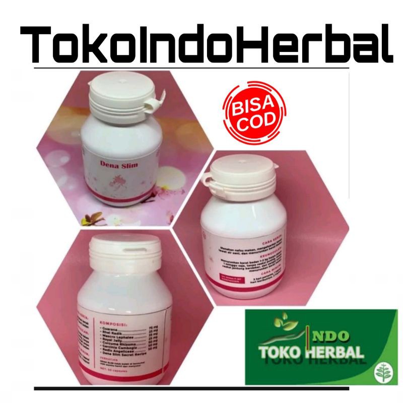 DENA SLIM PELANGSING BADAN ORIGINAL OBAT DIET ASLI .