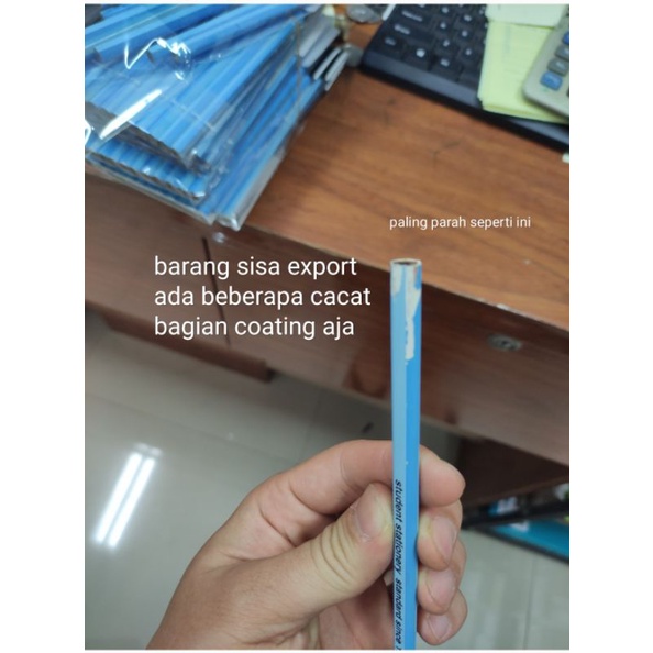 

pensil 2 B kutsuwa stad jepang sisa export satuan