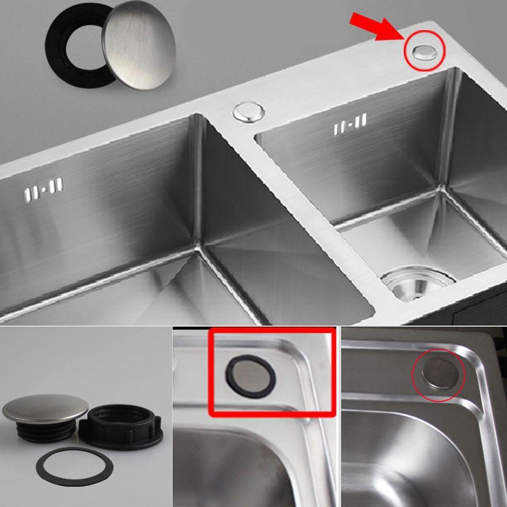 [Elegan] Penutup Lubang Kran Anti Bocor 1PC Aksesoris Wastafel Drainage Seal Sink Tap Tap Penutup Lubang