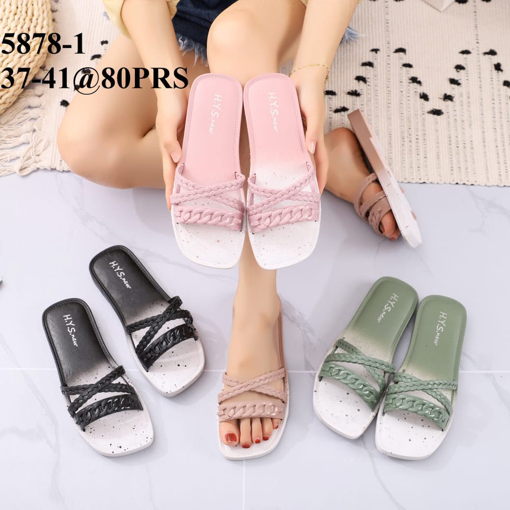 Sandal Selop Tali Jelly Kombinasi ZAHRA 5878-1