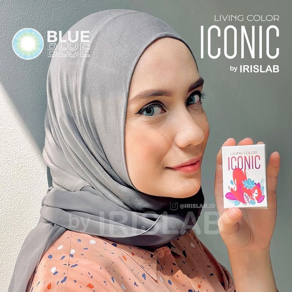 SOFTLENS ICONIC BY IRIS LAB DIA. 14.4 tersedia normal dan minus