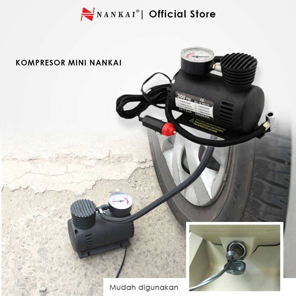 Pompa Kompresor Mini DC Nankai
