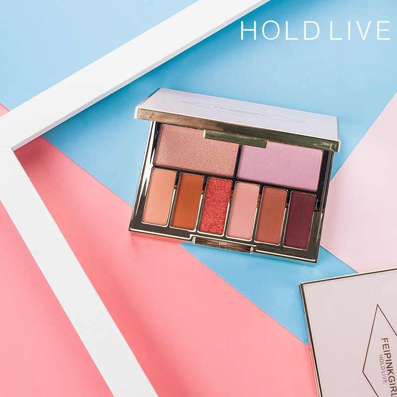 HOLD LIVE Feipinkgirl 8 Colors Highlighter eyeshadow HL184