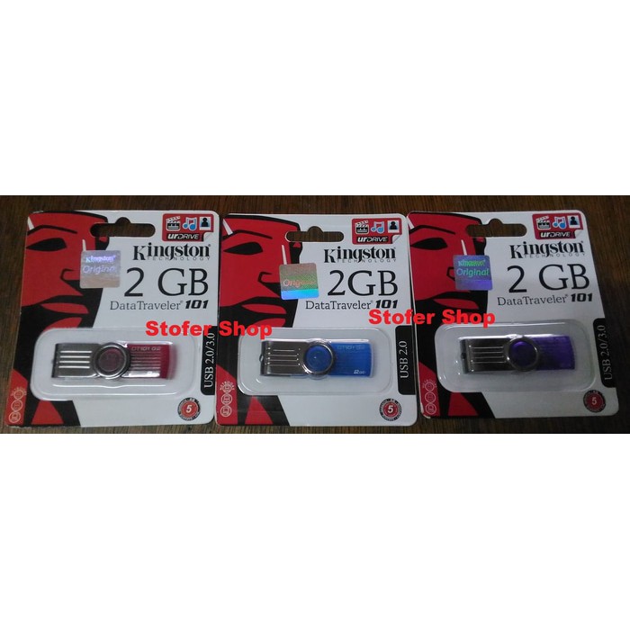 FLASHDISK KINGSTON 2GB ORIGINAL HOLOGRAM KINGSTON 2gb