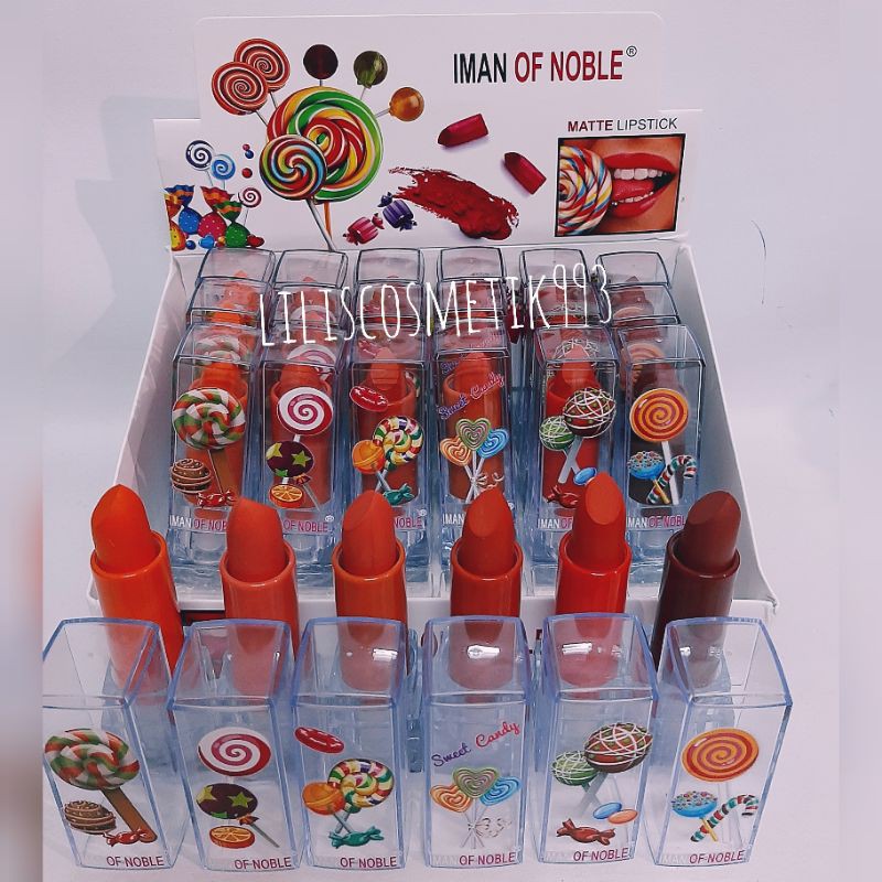 LIPSTICK IMAN OF NOBLE NO.5016 PERBOX / LIPSTIK MATTE