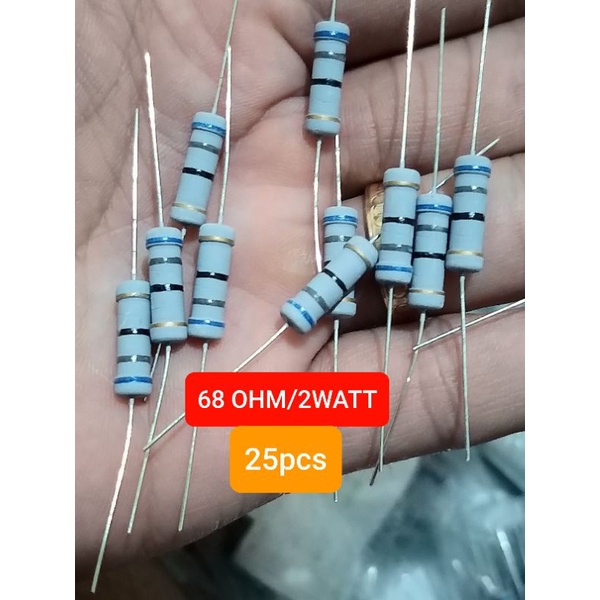 Resistor 68 Ohm 2watt 25pcs