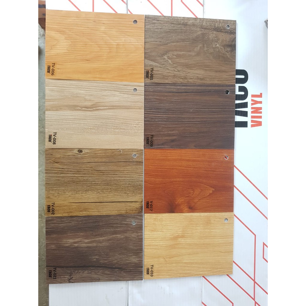 Lantai Vinyl Plank Merk Taco Pemasangan Type 007 Shopee Indonesia