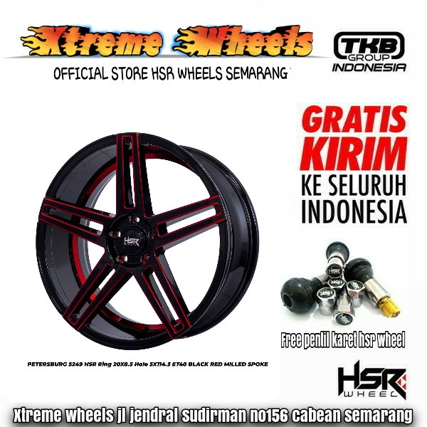 velg racing hsr murah ring 20 tuk xpander terios rush hrv harier civic