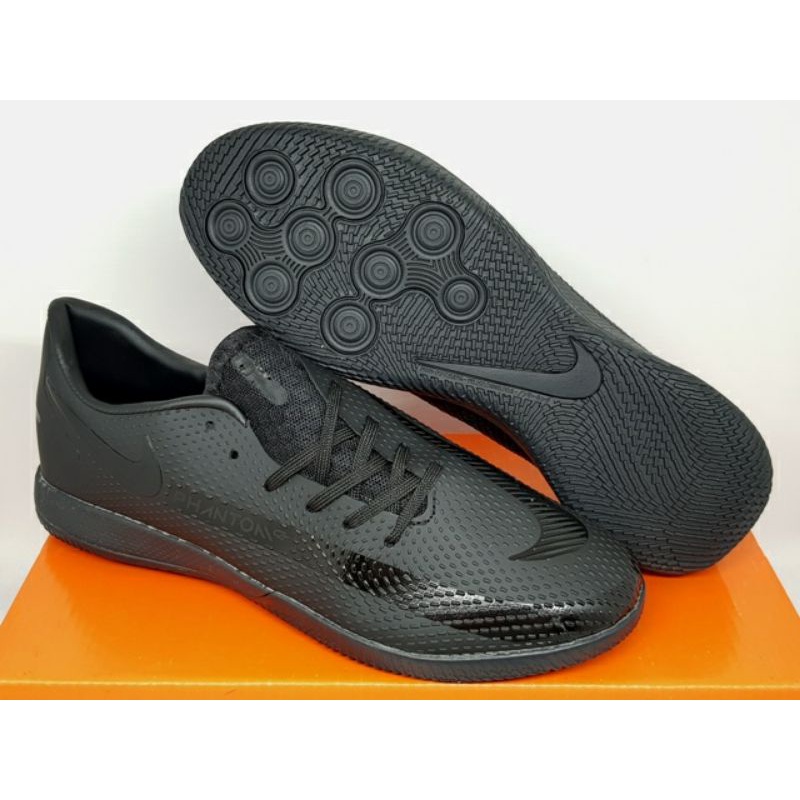 Sepatu Futsal-Nike React Phantom GT Pro Blackout